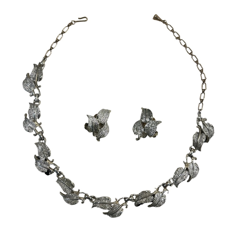 Vintage Emmons earring and necklace set